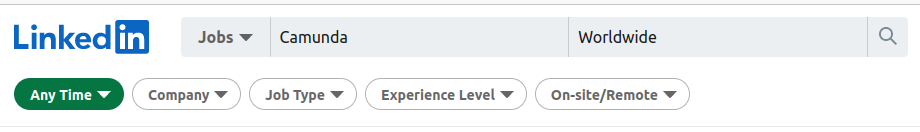 Linkedin's query filter